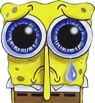 spongebob crying meme png