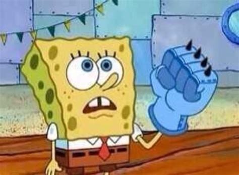 Spongebob Metal Fist