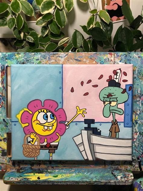 Spongebob Painting