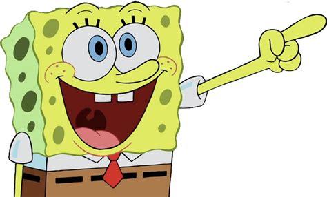 Spongebob Pointing