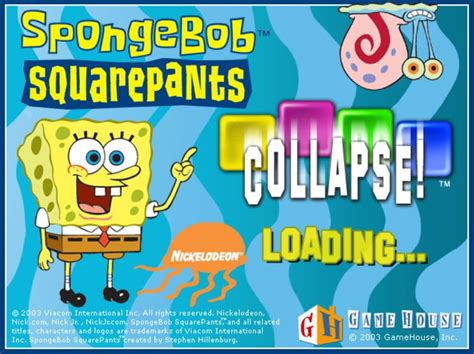 spongebob squarepants collapse free