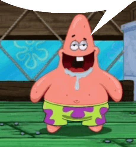 Spongebob Squarepants Patrick coughing