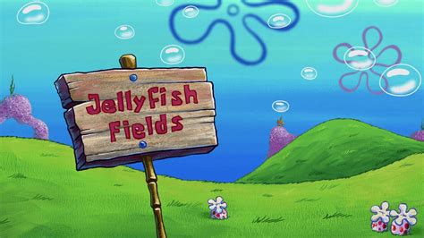 Spongebob Wallpaper Jellyfish Fields