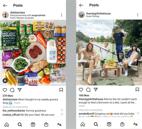 Influencer posing with branded product for sponsored post