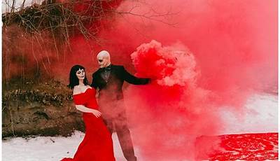 Spooky Valentines Day Photoshoot