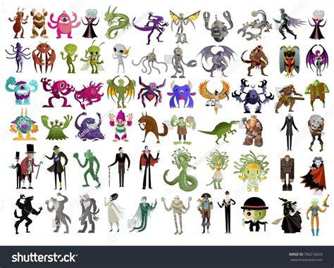 Spooky Creatures and Monsters