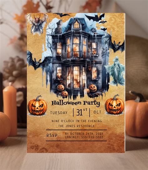 Spooky Halloween Invite