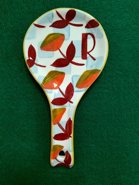 Spoon Rest With Initial