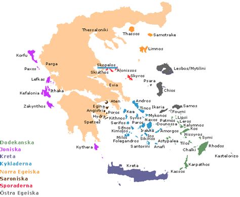 The Greek Travel Guide Greece map, Greek islands map, Greek travel