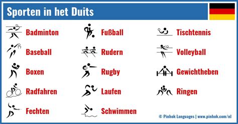 sport in het duits