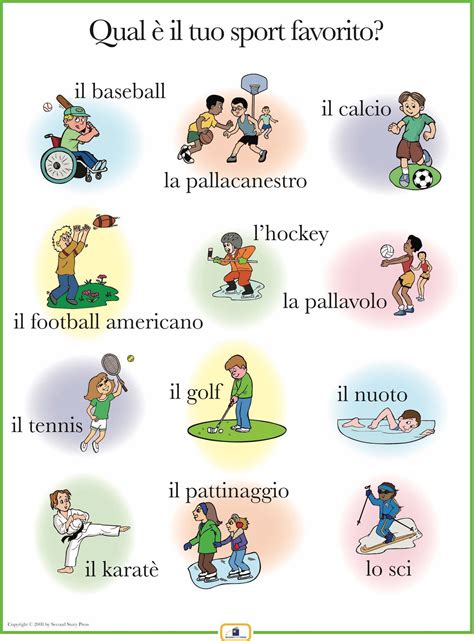 sport plural in italian