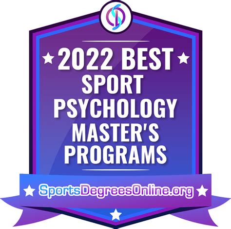 sport psychology master programs online