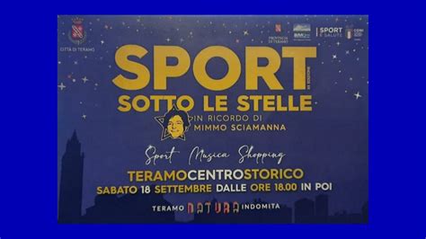 sport sotto le stelle teramo