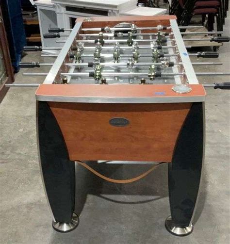 sportcraft foosball table with cup holders
