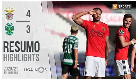 Highlights | Resumo: Benfica 4-3 Sporting (Liga 20/21 #33) - YouTube