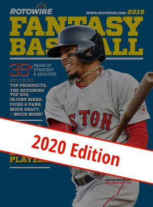 sporting news fantasy baseball magazine 2020