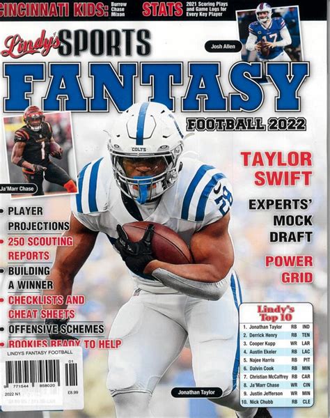 sporting news fantasy football magazine 2021