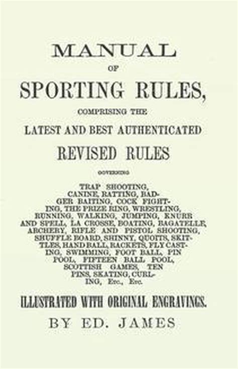 Sporting Rules Examples