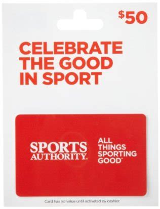sports authority gift cards