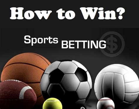sports betting winning strategy