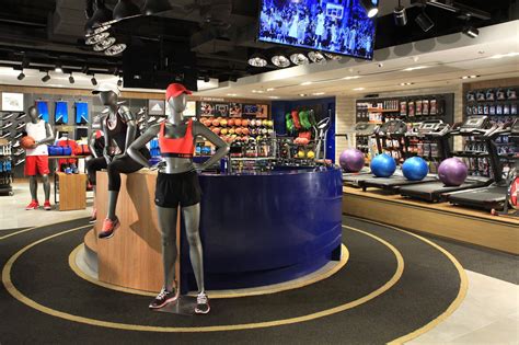 sports equipment retail outlet