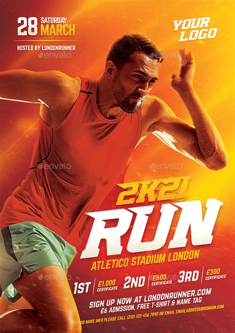 sports flyer template free