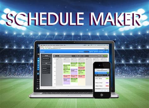 sports league game scheduling software