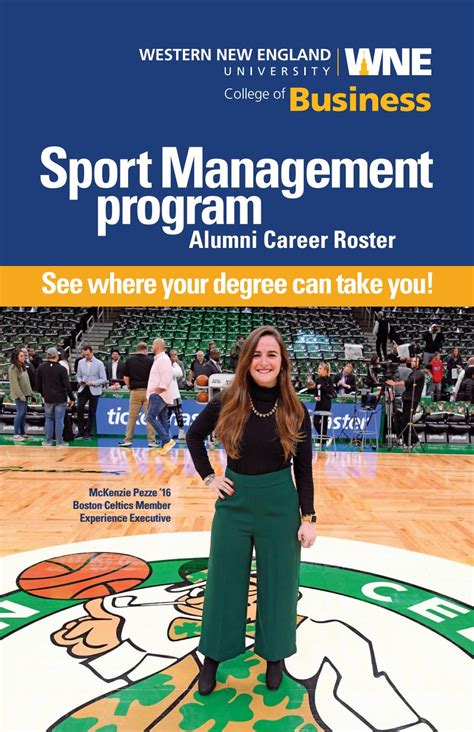 sports management colleges in new england