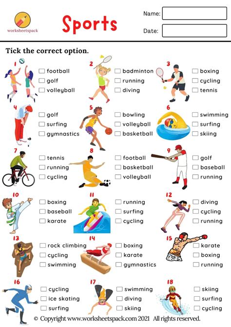 sports quiz for kids with answers