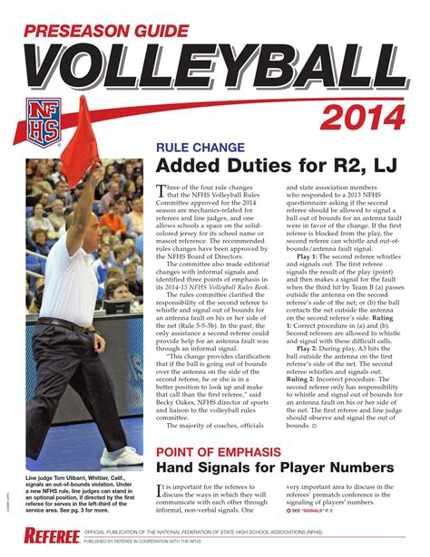 sports writing article volleyball