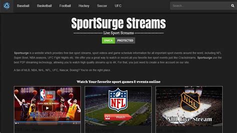 sportsurge net free streaming
