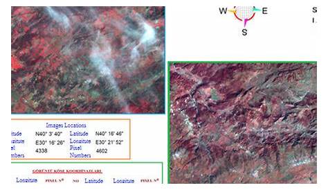 Quickbird and Spot 5 pancromatic satellite images. In this