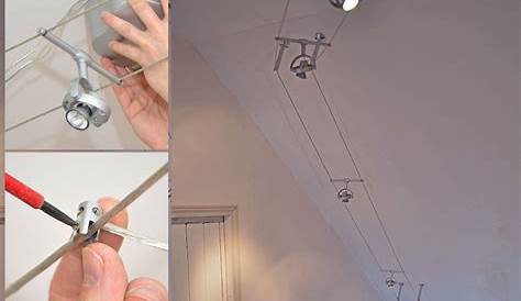 Spot Cable Tendu Installation Led Sur Ou Fil PAULMANN 4*5W META Track