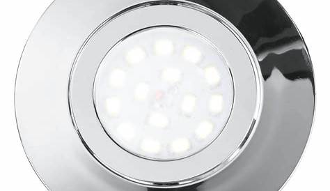 Spot Led Encastrable Design , Flat LED, T2, Noir, 2700K, 1311lm, Ø12cm