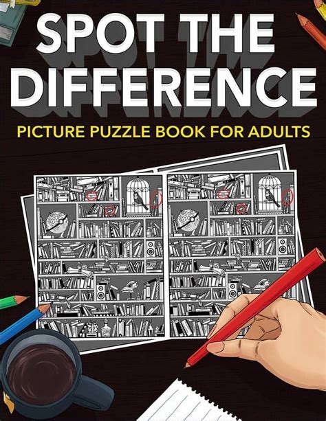 Unleash Your Observation Skills with Our Spot the Difference Book - Hours of Fun Guaranteed!