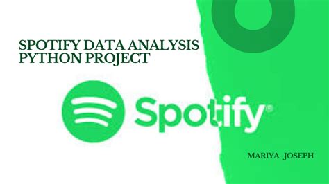 spotify data analysis project report pdf
