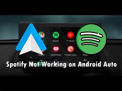 spotify not loading android auto
