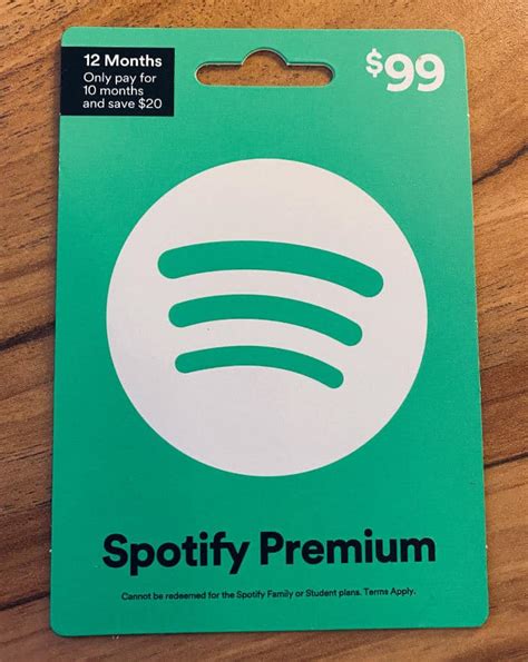 spotify premium yearly plan code