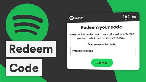 Spotify Redeem Code
