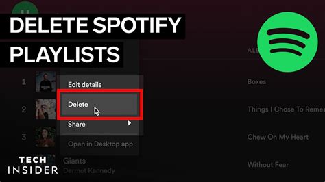 spotify remove from playlist not working