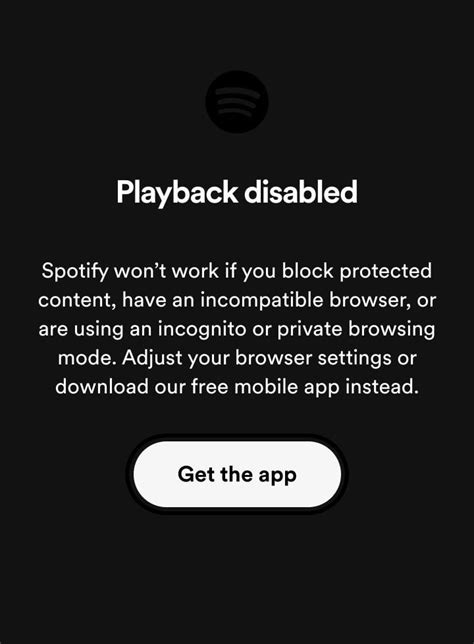 spotify web not working firefox