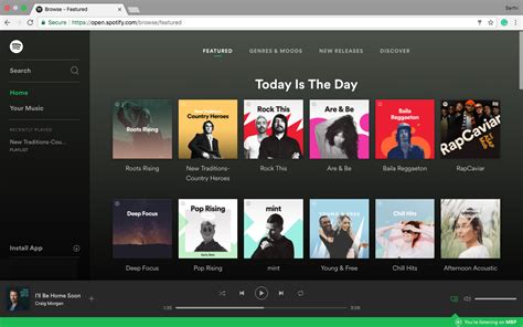 spotify web player