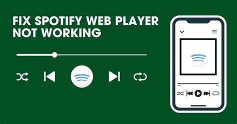 spotify web player not working 2024