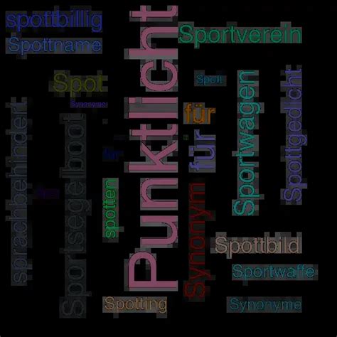 Spotlight Synonym Formal