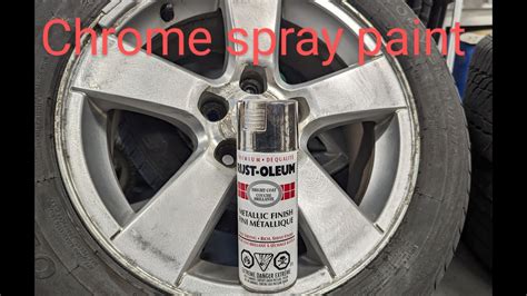 Spray Chrome On Wheels