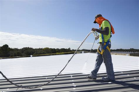 spray coatings for metal roofs