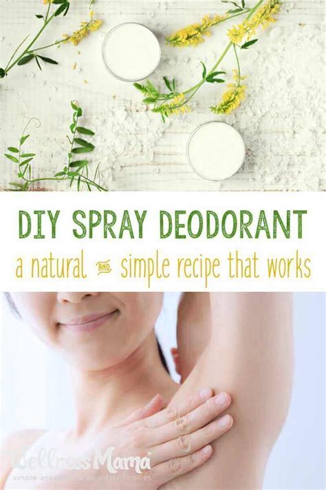 Spray Deodorant Recipe