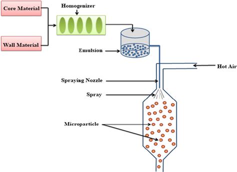 Spray Drying Method Of Microencapsulation