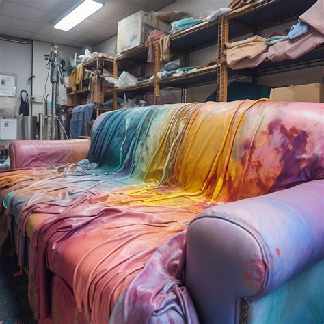 Spray Dye Couch