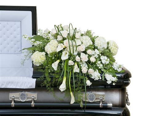 spray flowers for casket